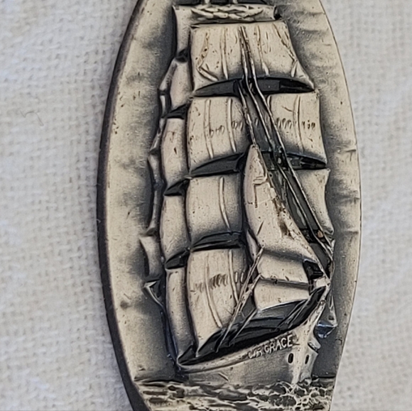 PIN SAILING VESSEL - THE DOWN EASTER W.R. GRACE 1873 - 1879 - Picture 8 of 10